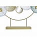 Dekoratívne postava DKD Home Decor Zrkadlo Zlatá Kov (44 x 8 x 46 cm)