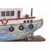 Okrasna Figura DKD Home Decor Modra Bela Barco 40 x 5 x 24 cm