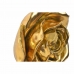 Decorațiune de Perete DKD Home Decor Auriu* Floare Romantic 18 x 8 x 18 cm