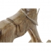 Okrasna Figura DKD Home Decor Gugalnik Konj Rjava 61 x 15 x 63 cm
