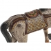 Dekorativ figur DKD Home Decor Hest Jern Mangotræ (35 x 10 x 42 cm)