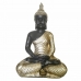 Prydnadsfigur DKD Home Decor Gyllene Buddha Harts (31 x 22 x 49 cm)