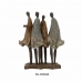 Deko-Figur DKD Home Decor Afrikanerin Harz Bunt (33,5 x 14,5 x 41 cm)