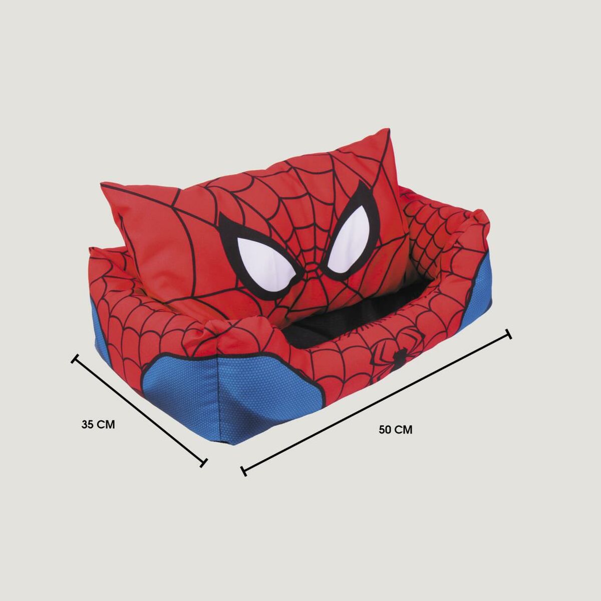 Hondenbed Marvel Rood