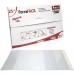 Självhäftande bokomslag Grafoplas Justerbar Slag Transparent PVC 25 Delar 30 x 53 cm