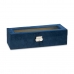 Dėžutė laikrodžiams Mėlyna Metalinis (30,5 x 8,5 x 11,5 cm) (6 vnt.)