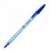 Pen Bic Cristal Soft Transparent 1-2 mm Blue 50 Pieces