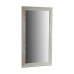 Espelho de parede Madeira Branco Vidro (75 x 136 x 1,5 cm) (2 Unidades)