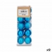 Set of Christmas balls Ø 3 cm Blue Plastic (12 Units)
