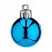 Karácsonyi gömbök készlet Ø 3 cm Kék Műanyag 12 x 6 x 6 cm (12 egység)