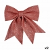 Vánoční ozdoba Laso 20,5 x 3 x 25,5 cm Růžový polystyren (12 kusů)