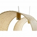 Потолочный светильник DKD Home Decor Светло-коричневый Деревянный Бамбук 50 W 220 V 80 x 30 x 30 cm
