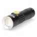 Svetilka LED EDM USB Polnilen Zoom Mini Črna Aluminij 120 Lm