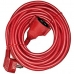 Cable alargador EDM Flexible 3 x 1,5 mm 10 m Rojo