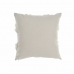 Cushion DKD Home Decor 8424001833795 White Black Squared Colonial 45 x 10 x 45 cm
