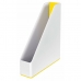 Stojan na časopisy Leitz Žlutý Bílý A4 polystyren 7,3 x 31,8 x 27,2 cm