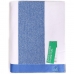 Beach Towel Benetton Rainbow Blue (160 x 90 cm)