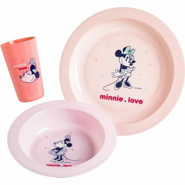 Lyrisch Guinness snel Serviesset Disney Minnie Mouse Polypropyleen | Koop tegen groothandelsprijs