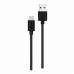 USB A to USB C Cable Philips DLC3104A/00 Fast charging 1,2 m Black