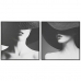 Glezna DKD Home Decor Cepure 100 x 4 x 100 cm 90 x 4 x 120 cm (2 gb.)