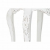 Βοηθητικό Τραπέζι DKD Home Decor Ξύλο Λευκό Ξύλο από Μάνγκο (61 x 61 x 76 cm)