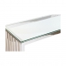 Konsol DKD Home Decor Krystal Sølvfarvet Gennemsigtig Stål 120 x 45 x 78 cm