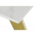 Конзола DKD Home Decor Керамика Златен Метал Бял Модерен (120 x 40 x 76 cm)