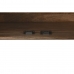 Sivupöytä DKD Home Decor Luonnollinen Musta Metalli Mangopuu (140 x 40 x 82 cm)