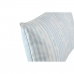 Almofada DKD Home Decor 50 x 15 x 30 cm Riscas Azul Branco Mediterrâneo