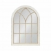 Стенно огледало DKD Home Decor Дървен Бял (79 x 4 x 110 cm)