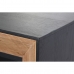 Příborník DKD Home Decor Kaštanová Černý Borovice Recyklované Dřevo 182 x 50 x 107