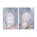 Painting DKD Home Decor 80 x 2,8 x 120 cm 80 x 3 x 120 cm Oriental (2 Units)