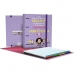 Gyűrűs iratgyűjtő Grafoplas Carpebook Mafalda Halványlila A4 (2 egység)
