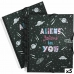 Folder Grafoplas Maxiplás Aliens Czarny A4 (5 Sztuk)