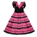 Obleka Flamenco VS-NPINK-LN12