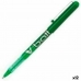Šķidrās tintes pildspalva Pilot BL-VB-5 Zaļš 0,3 mm (12 gb.)