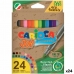 Marker tollkészlet Carioca Joy Eco Family 24 Darabok Többszínű (24 egység)