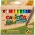 Set of Felt Tip Pens Carioca Jumbo Eco Family 24 Pieces Multicolour (24 Units)