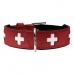 Zgardă pentru câini Hunter Swiss Roșu/Negru (38-43.5 cm)