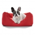 Bank voor honden Hunter Gent Rood Polyester (80x60 cm) (80 x 60 cm)