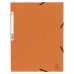 Folder Exacompta Orange A4 10 Dele