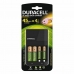 Oplader + Oplaadbare Batterijen DURACELL CEF14 2 x AA + 2 x AAA HR06/HR03 1300 mAh (1 Stuks)