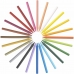 Tjocka färgpennor Plastidecor Multicolour