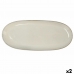 Serving Platter Bidasoa Ikonic White Ceramic (36 x 16 cm) (Pack 2x)