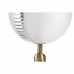 Vägglampa DKD Home Decor Glas Gyllene Metall 220 V 50 W (15 x 15 x 30 cm)