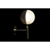Nástěnná lampa DKD Home Decor Sklo Zlatá Kov 220 V 50 W (15 x 15 x 30 cm)