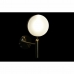 Настенный светильник DKD Home Decor Стеклянный Позолоченный Металл 220 V 50 W (15 x 15 x 30 cm)