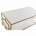Centrālais galds DKD Home Decor Metāls MDF (110 x 55 x 45 cm)