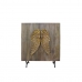 Dientafel DKD Home Decor Gouden Bruin Mangohout (100 x 45 x 120 cm)