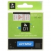 Gelamineerde Tape voor Labelmakers Dymo D1 45012 12 mm LabelManager™ Transparant Rood Zwart (5 Stuks)